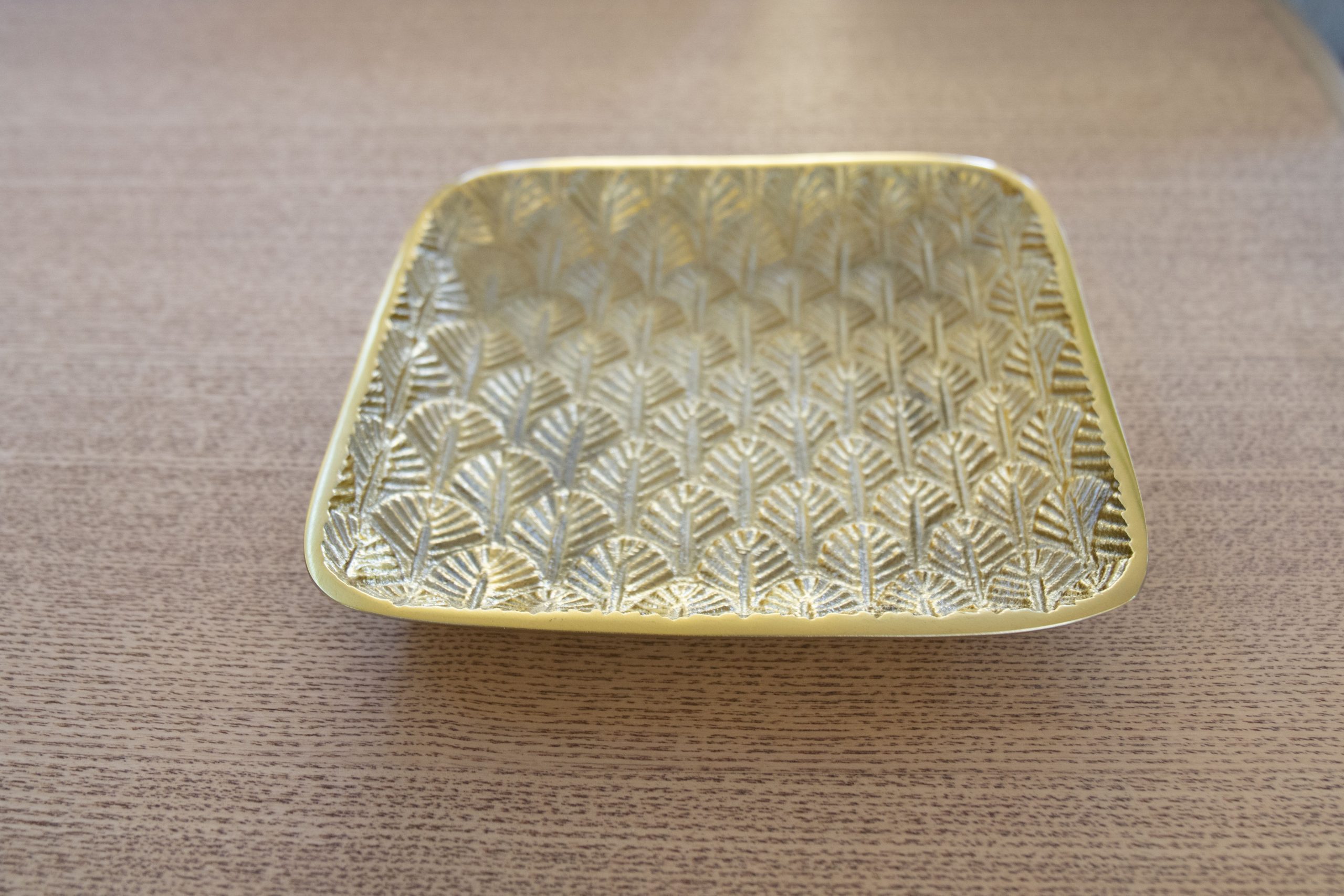 Tray Gold Aluminum