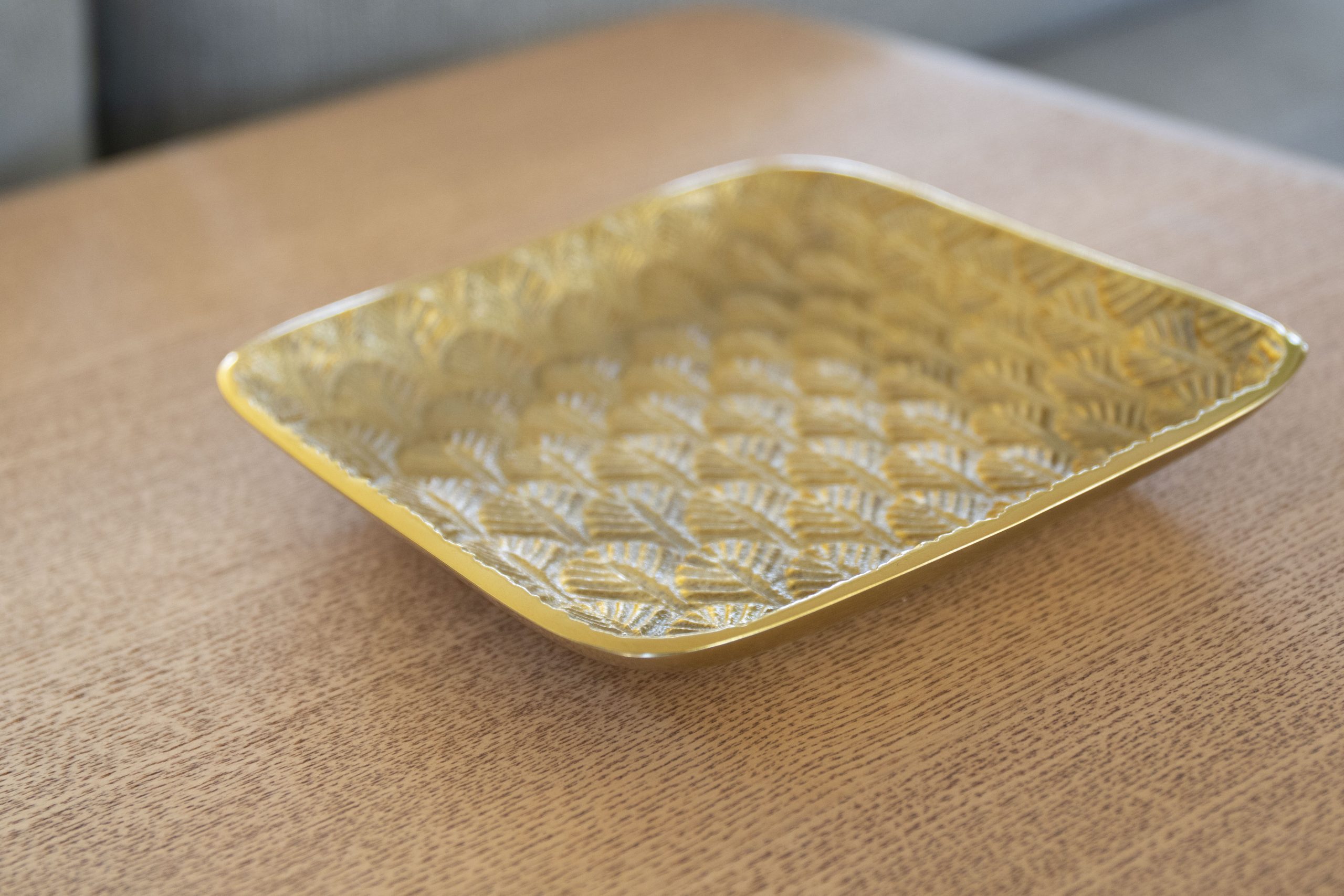 Tray Gold Aluminum