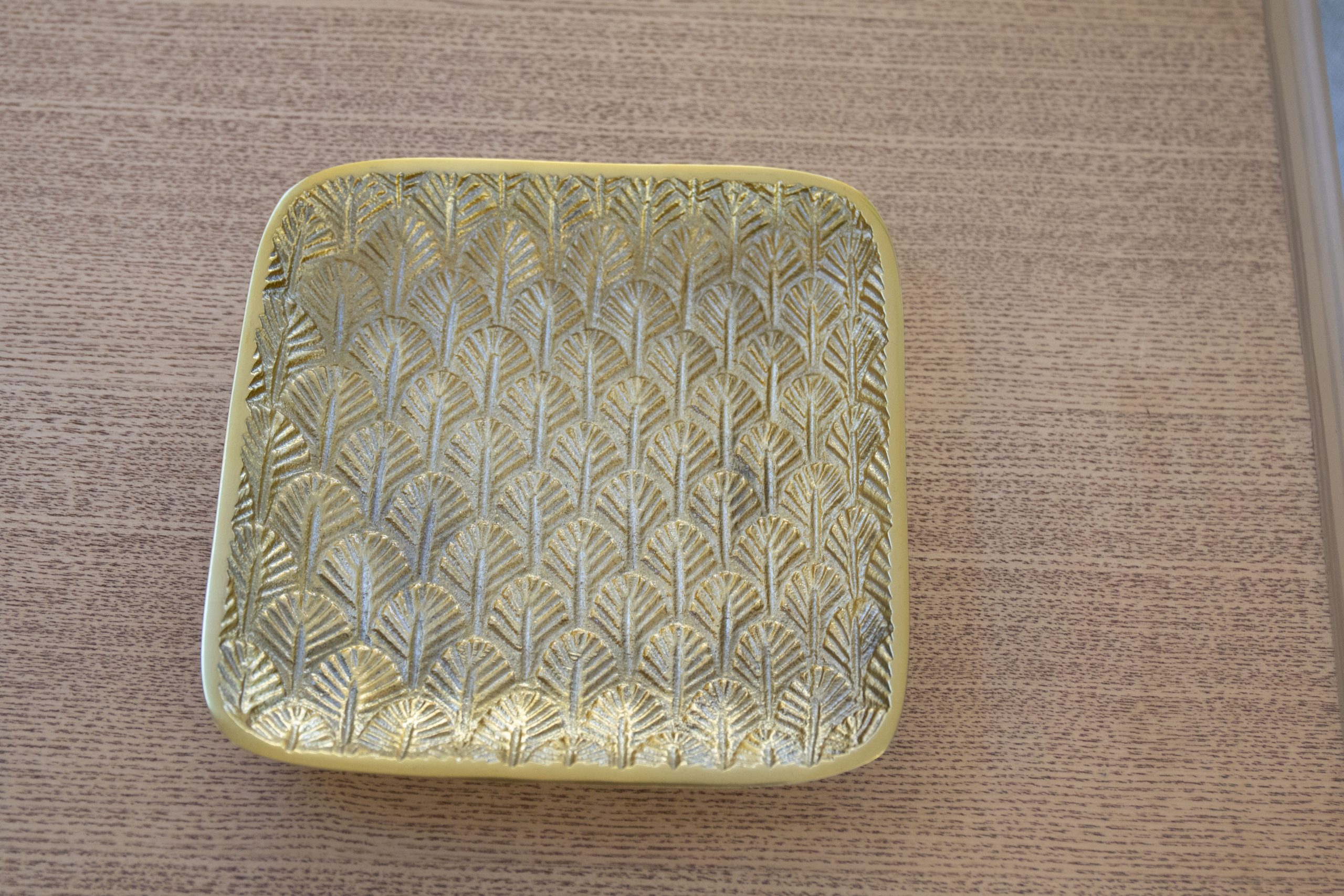 Tray Gold Aluminum
