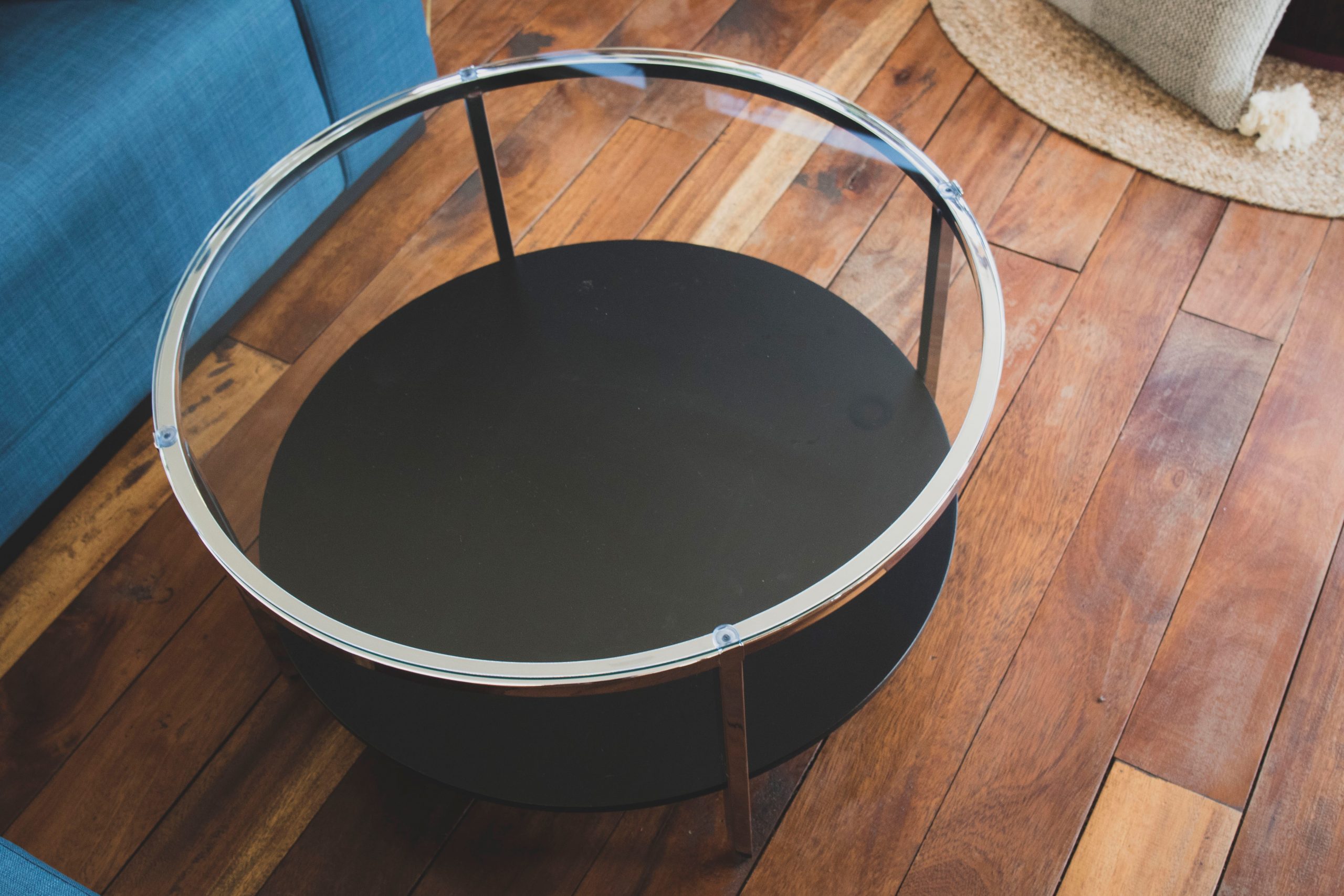 Metro coffee table- chrome