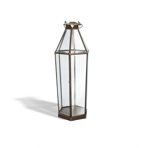 Brass Candle Lantern Louise Meduim