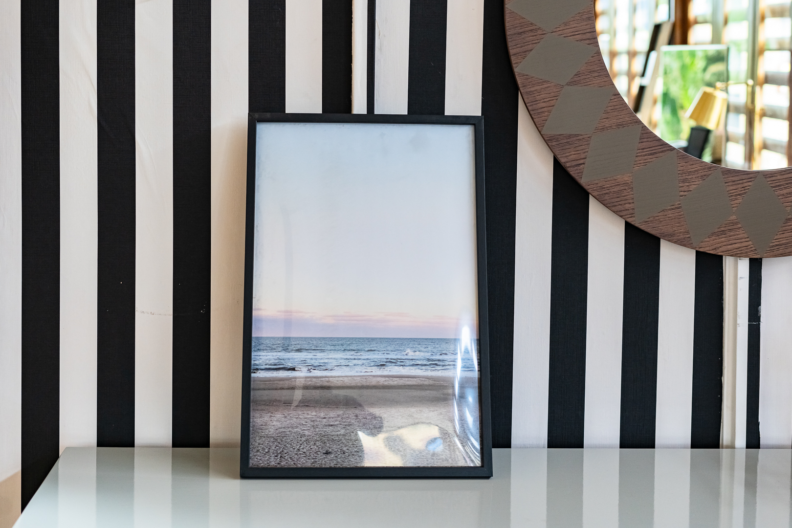 Frame Black MDF Ocean