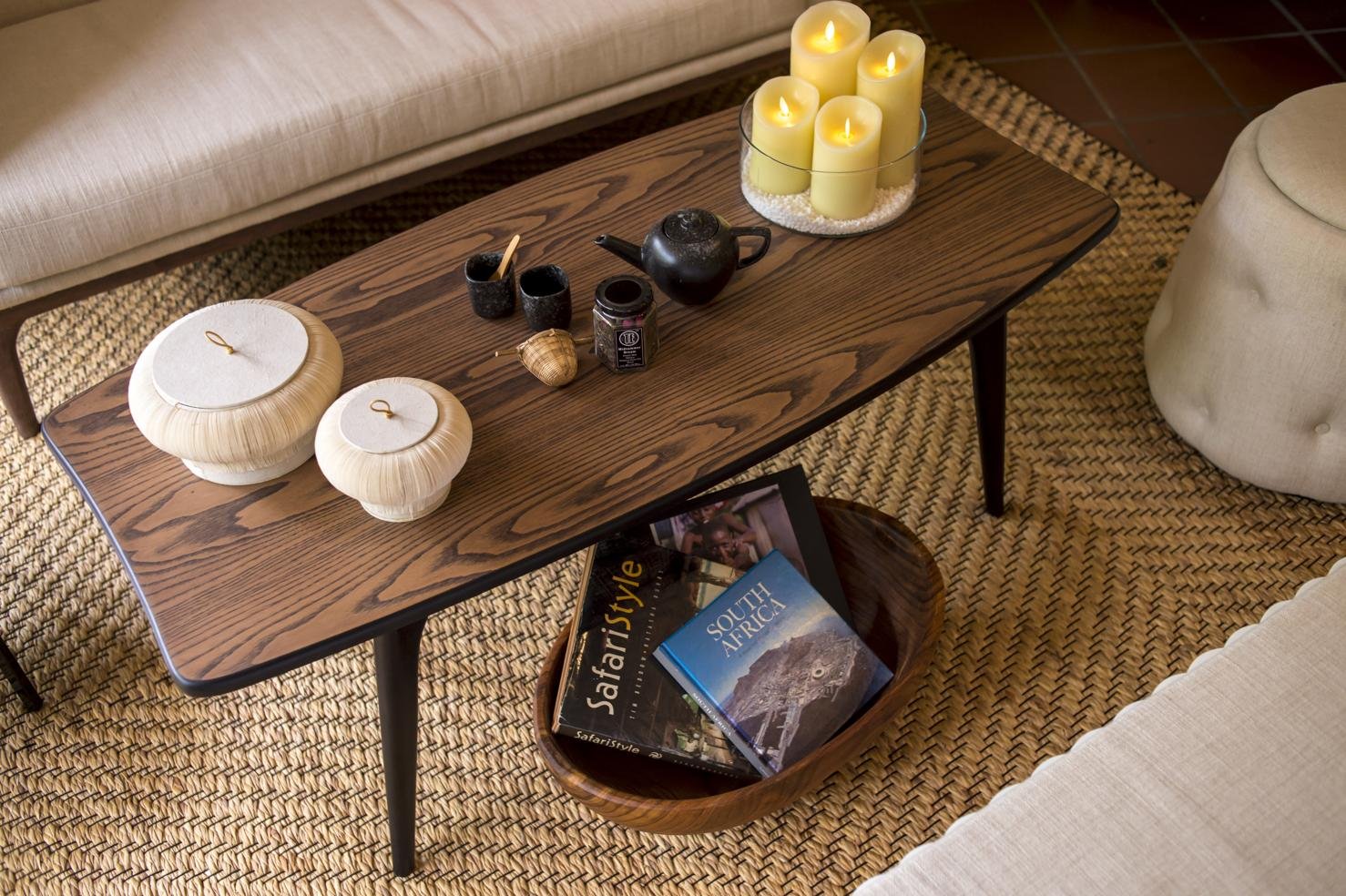 Checker coffee table