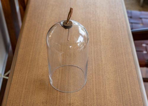 Deco Dome, Clear, Glass