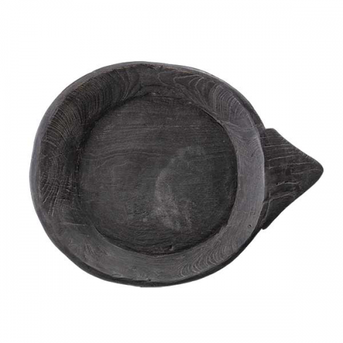 Tray, Black, Wood
