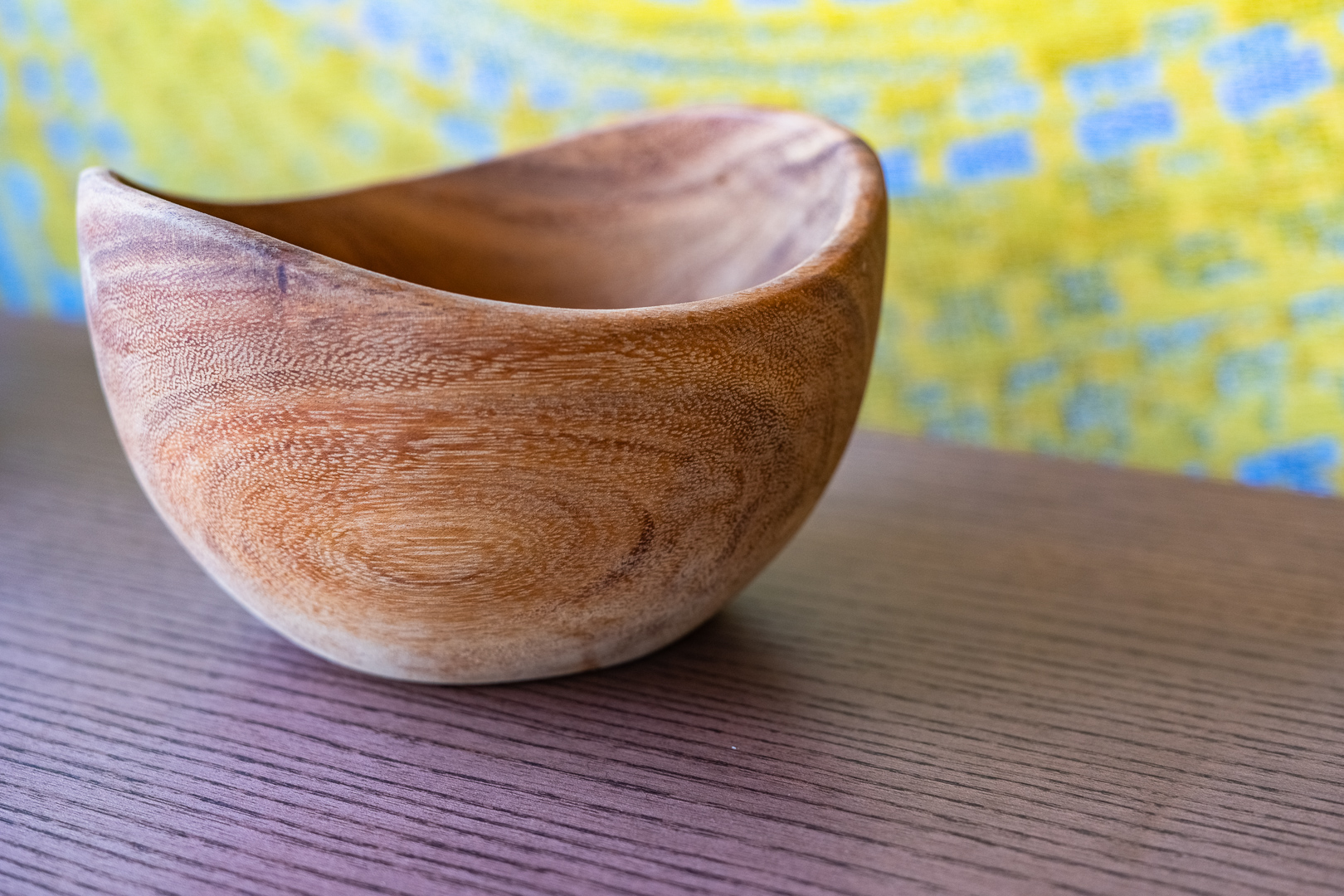 Bowl, Brown, Acacia