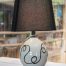 Table Lamp, White Terracotta