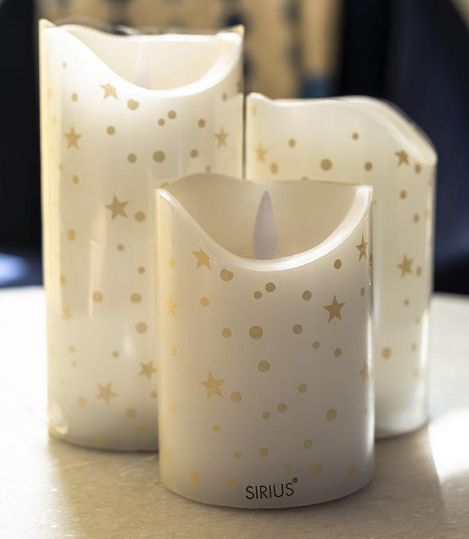 Sara 3pc stk Set White