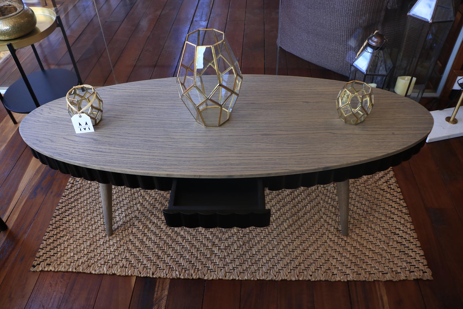 Skirt coffee table