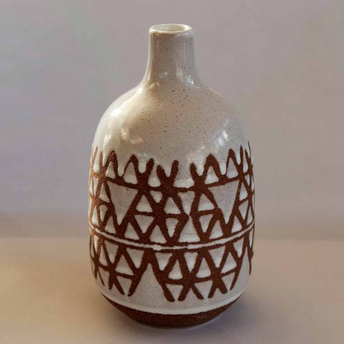 Vase, White, Stoneware