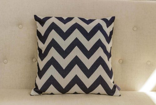 Chevron navy blue