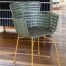 Coast Lounge Chair, Green, Rattan