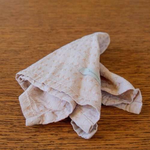 Napkin brown cotton @packet with 4 napkins
