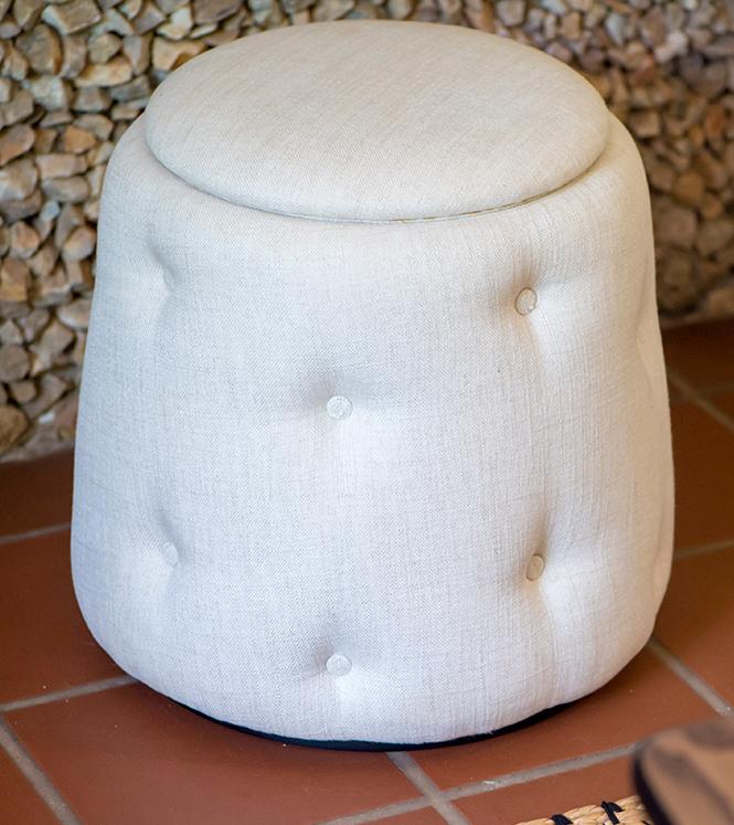 beauty stool with lid