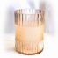 vase rose glass straight