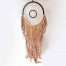 Wall hanger brown cotton